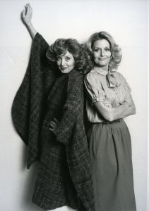 Carolyn Jones and Constance Towers 1982, NY.jpg